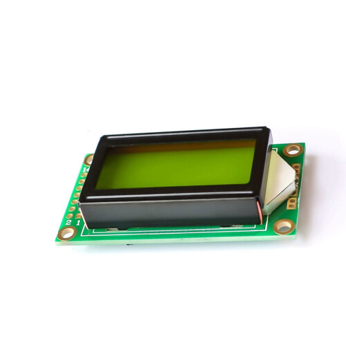 Professionele 0802 LCD-schermmodule Duurzaamheid-groen scherm