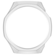Versterkte polycarbonaat smartwatch-behuizing Semi-open-Zilver