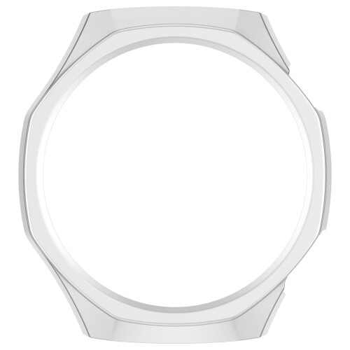 Versterkte polycarbonaat smartwatch-behuizing Semi-open-Zilver