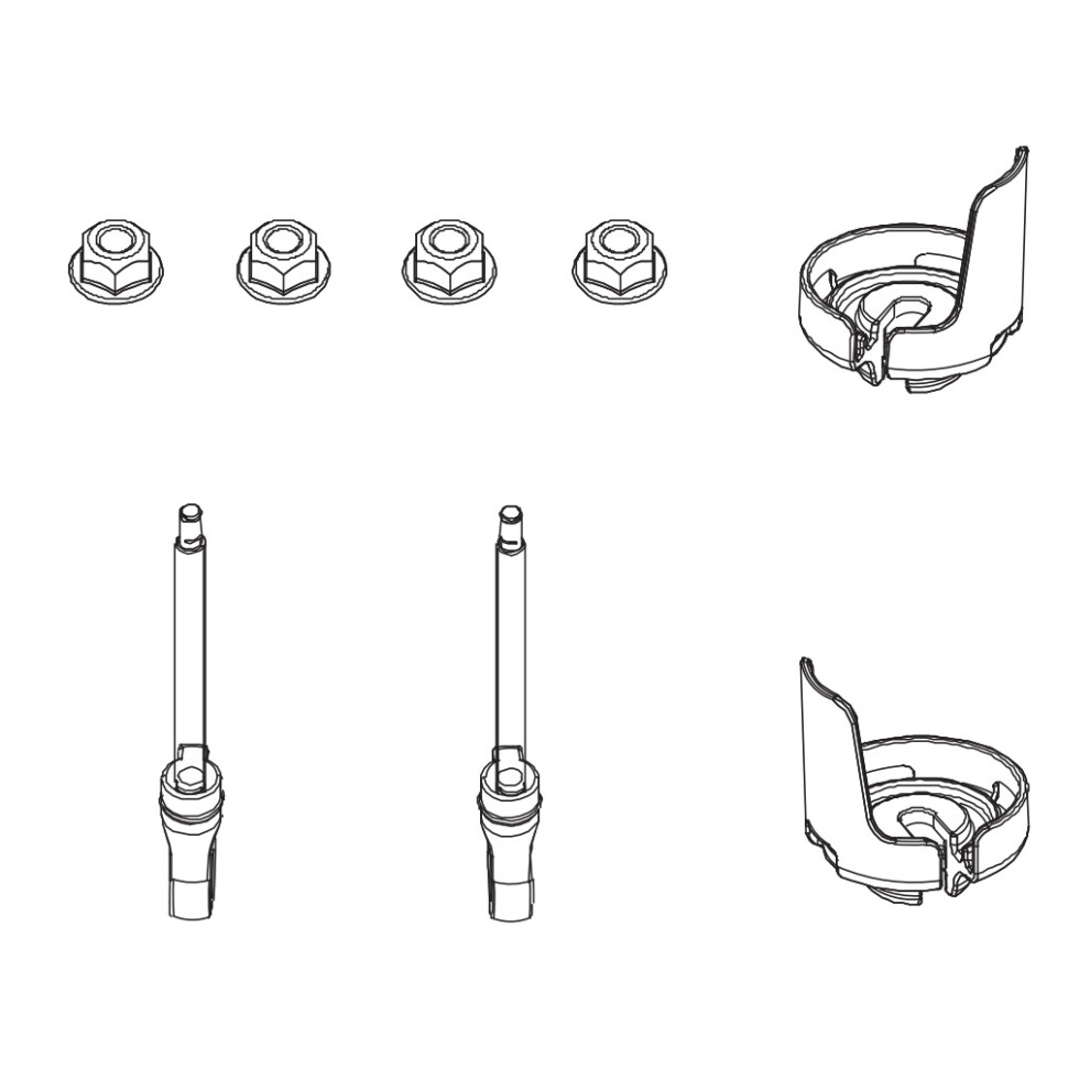 Pd Racing Shock Lower Spring Perch 1:10 861-063 5056019028592