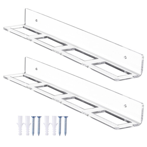 Modern Acrylic Hockey Stick Showcase Stand-Two pack