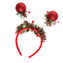 Themed Party Headwear Christmas Hairband For Infants Kids-Red