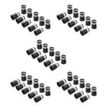 50 Pcs Sleeve Ferrule for Irons Tip Size 0.370 Plastic Ferrules Club Shafts Accessories,Silver