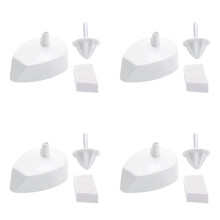 4X Juicetillbehör för  Ställblandare (4,5QT/5QT) Citrusjuicerställsblandare Reamer Tål Att Diskas i Diskmaskin