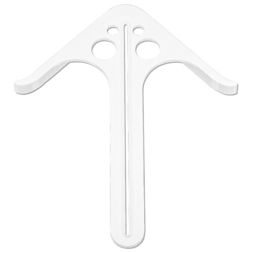 ABS Woodworking Circle Center Locator Comfortable Grip-large