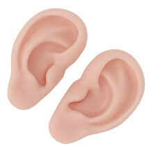 Modèles d'oreilles en silicone étanches pour-peau claire