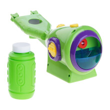 Glowing Automatic Bubble Maker Kids Bike Attachment-Green