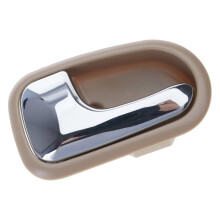 Poignée de porte intérieure ergonomique de voiture,-Gauche Beige