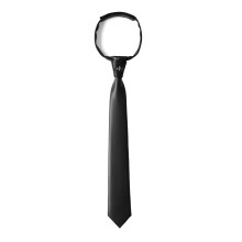 Wrinkle Resistant Leather Necktie Easy Maintenance For Corporate