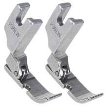 2Pcs Alloy Steel Flatbed Presser Foot for Attachment-P36LW