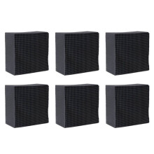 6X Activated Carbon Water Filter Eco-Aquarium Water Purifier  Honeycomb Ultra Stark Filtrering & Absorptionsfilter A