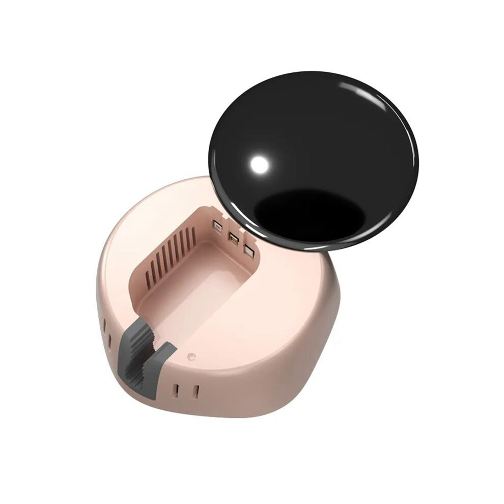 Portable Toothbrush Sterilizer Rechargeable Travel UVC Toothbrush Sterilizer Box