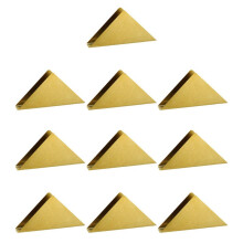 10X Porta Guardanapo Dourado Distribuidor de LençO de AçO Guardanapo de Papel, Porta Guardanapo Vertical para DecoraçãO de Mesa de Jantar