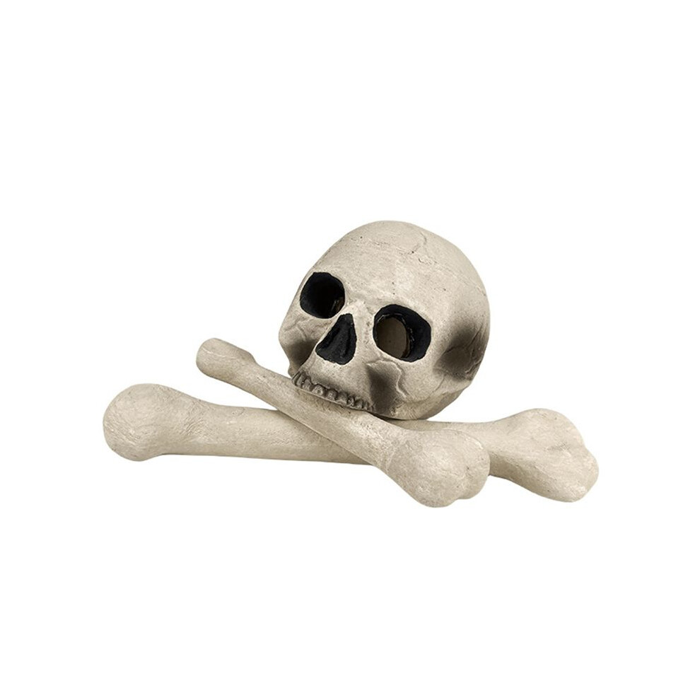 Ceramic Skulls For Fire Pit, Durable Reusable Fire Pit Skulls, Fireproof Fire Pit Skull Log For Bonfire, Campfire 4712084077835