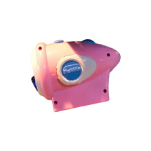 Op de fiets gemonteerde Bubble Maker Draagbare-Roze