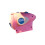 Op de fiets gemonteerde Bubble Maker Draagbare-Roze 1