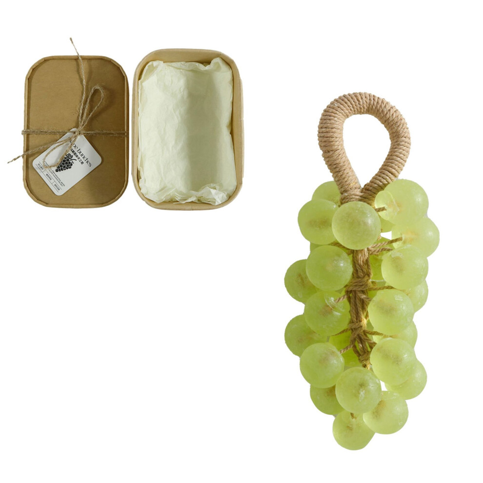 Light/Green Luxurious Grape Scented Bath Soap Gently Cleansing