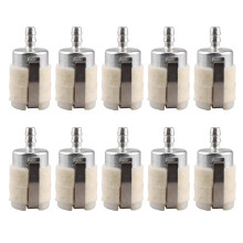 10pcs/Lot 3/16" Inline Fuels Filters Suitable with-White