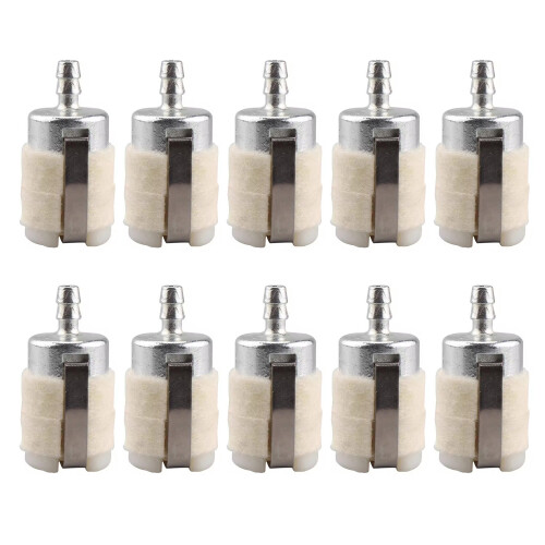 10pcs/Lot 3/16" Inline Fuels Filters Suitable with-White
