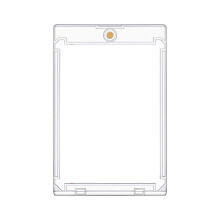 Magnetic Secured Trading Card Display Transparency Modular-75PT