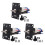 3X Rocker Toggle Switches Momentary 6 Pin 3 Position ()-Off-()/Down Polarity Reverse  with Panel 1