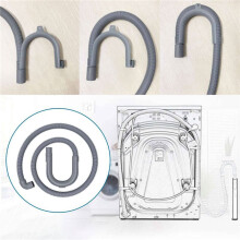 3X Washing Machine Hose Drain Hose Washing Machine 2.5M Drain Hose Extension for Washing Machines Dishwashers Dryers