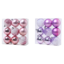 18 PCS Christmas Ornaments Xmas Tree Decorations Hanging Balls 2.36Inch, &
