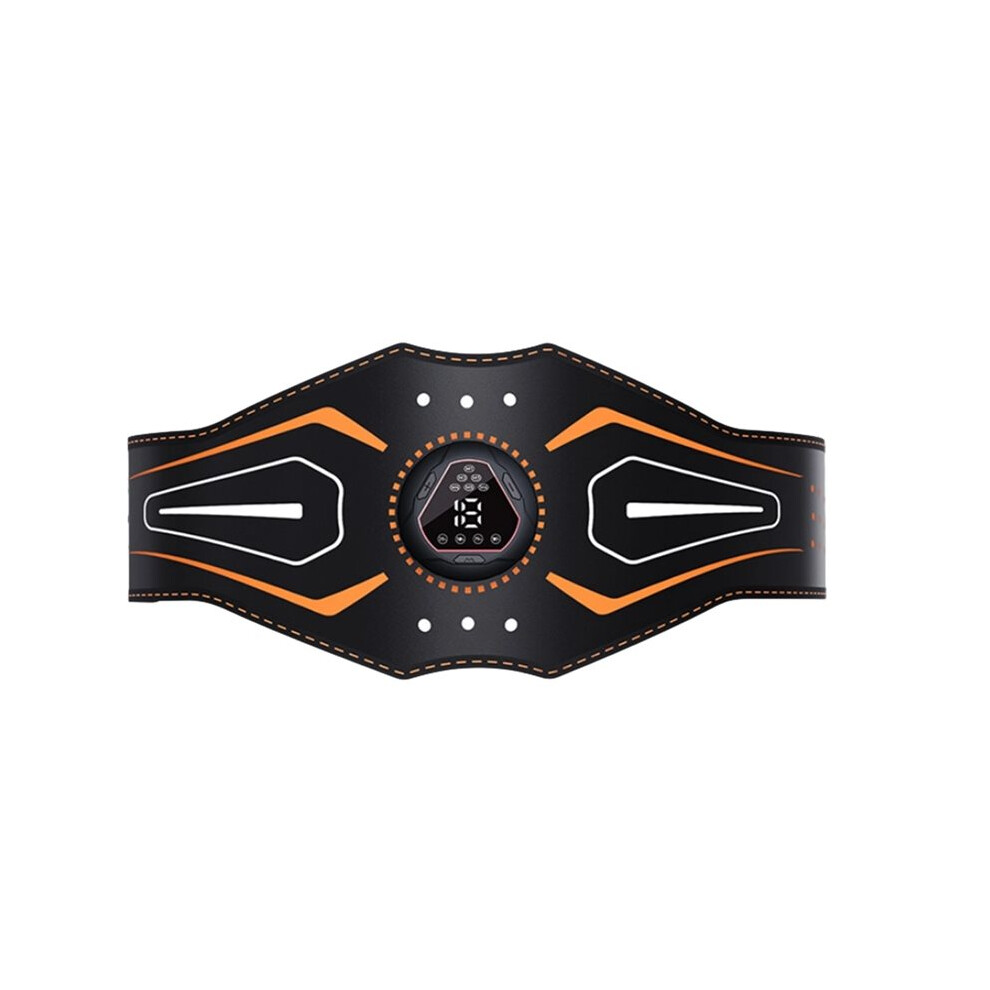 Tlily Ems Belt Intelligent Abdominal Device Fitness Lazy Abdominal Muscle Sticker Massager Digital Display Muscle Stimulator