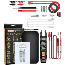 ANENG Clamp Meter Rechargeable PN130 Digital Multimeter 4000 Counts AC/ Voltage Current Protable Capacitance Resistance Tools