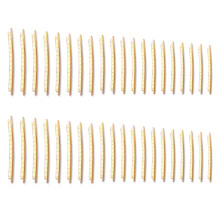 40 Teile / Satz Klassische Akustikgitarre Bunddraht Kupfer 20 Griffbrett Bünde 2,0mm für Akustikgitarre Teile