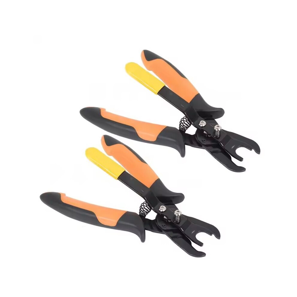 2Pcs Disconnect Pliers Quick Disconnect Pneumatic Tool Set Push-To-Connect Fittings Removal Pliers 6032687767475