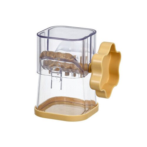 Hand Crank Nut Grinder Nut Chopper Multifunctional Crusher Hand Held Kitchen Tool for All Nuts Walnut Chocolate B