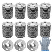 500 Pezzi di Rondelle di Fissaggio per Pannelli In Schiuma, Rondelle Metalliche da 1-1/8 Pollici per Hardware di Fissaggio Isolante