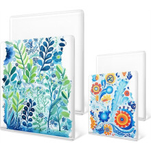 4 Pack Monoprinting Print Plates - 8" X 10" + 5" X 7" Gel Printing Plate - for Card Making, Scrapbooking, Crafts