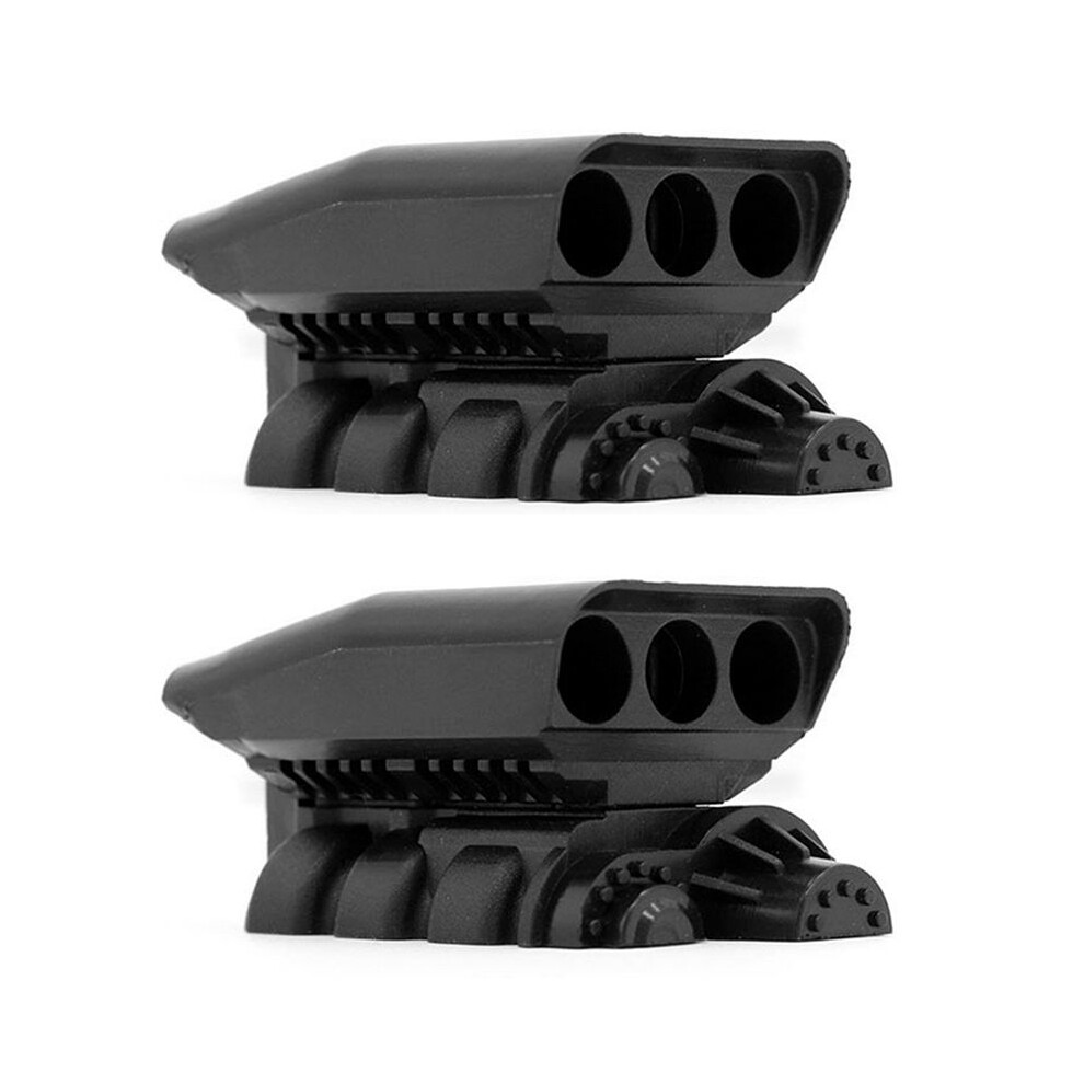 2X Simulation Engine Air Intake Supercharger Cover For 1/10 Rc Crawler Car Trx4 D90 Axial Scx10 Wraith 90018,3 4714272962671