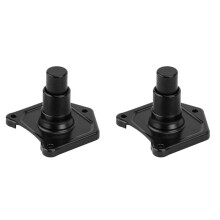 2X Solenoid Cover Push Button for Twin Cam Sportster XL 883 1200 Dyna Softail Touring 1991-2017