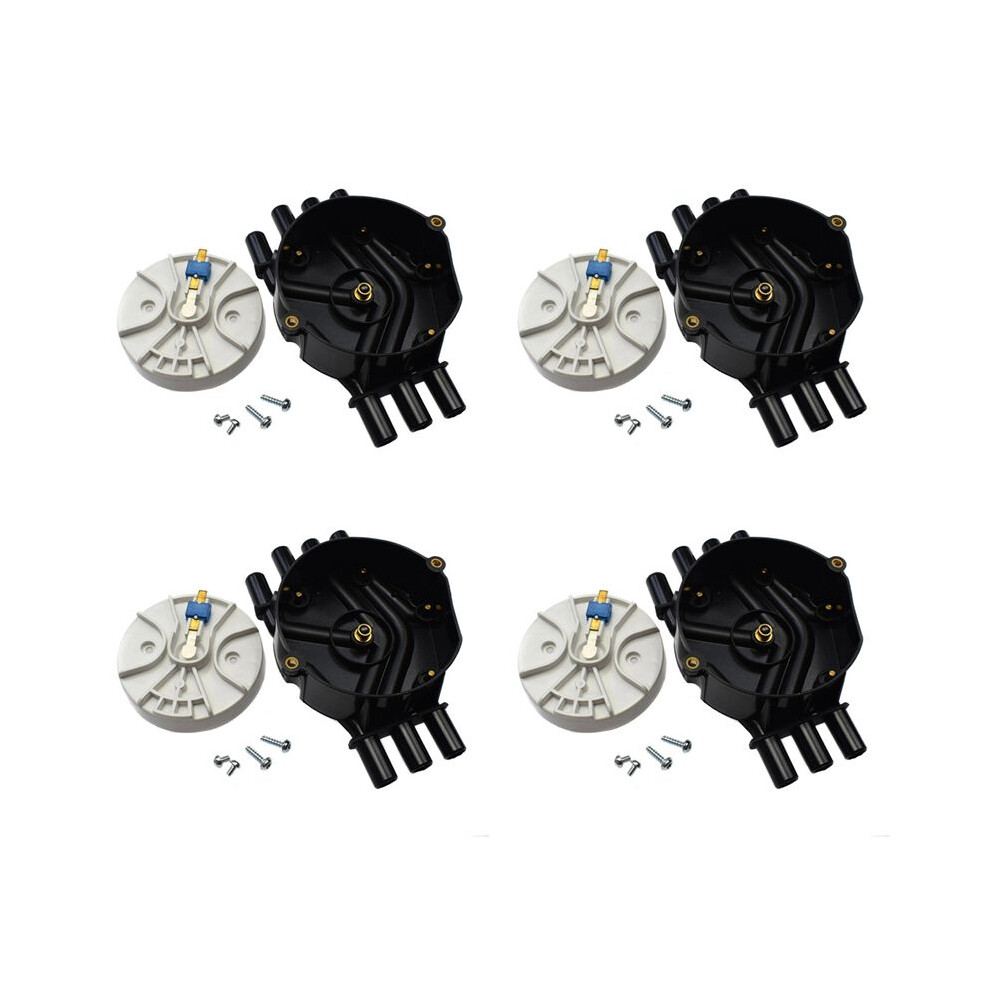 4X Car Ignition Distributor Cap Rotor For Blazer Vortec 4.3L V6 10452458 10452457 6033017018540