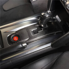 2X para GTR R35 2008-2016 Seco Fibra de Carbono Console Central Painel de Engrenagem Quadro Decoração Capa Guarnição Acessórios Interiores