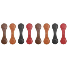 Magnetic Bookmark, 8Pcs Personalized Leather Retro Bookmark Magnetic Page Markers Book Lovers Gift