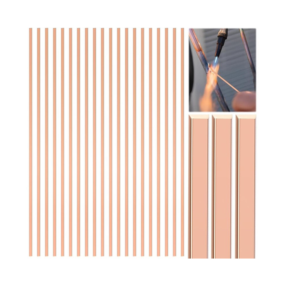 Silver Brazing Rods Alloys Flat Welding Rods For Air Conditioning, Refrigerator, Cold Storage, And Hvac Units 4713241340809
