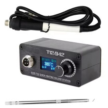 T12-942 Soldering Station OLED Digital Electronic Welding Iron Version Portable with DC24V3A Power Supply