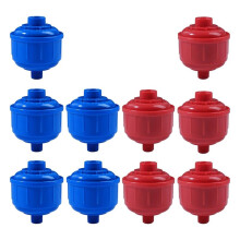 10 Pcs Disposable Water Filters Spray Gun Filter with Standard 1/4" Threads for Most Sprays Guns and Air Tools