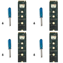 4X M.2 NVMe PCIe Till Oculink Hona Dockningsstation SFF-8612 Adapter M.2 Mkey Nvme Till Oculink SFF-8611 SFF-8612 Adapter