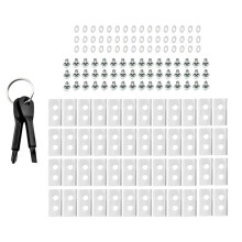 48PCS Replacement Blades for Luba & Yuka All Series Replacement Robotic Lawnmower Blades with Screwdrivers B