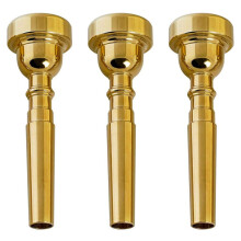 TrompetenmundstüCk 7C 5C 3C TrompetenmundstüCkset Ersatz Musikinstrumente ZubehöR (3Er Pack) Golden