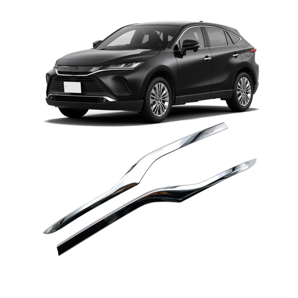 For Harrier Venza 2020 2021 Chrome Rear Trunk Lid Cover Trim Tailgate Strip Back Door Boot Garnish Accessories 4712663374065