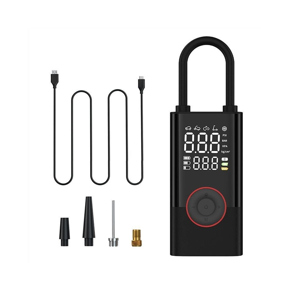 150Psi Air Pump Tire Inflator Portable Air Compressor Rechargeable Cordless Car Bike Motorcycle Pump Inflate 6031244111126