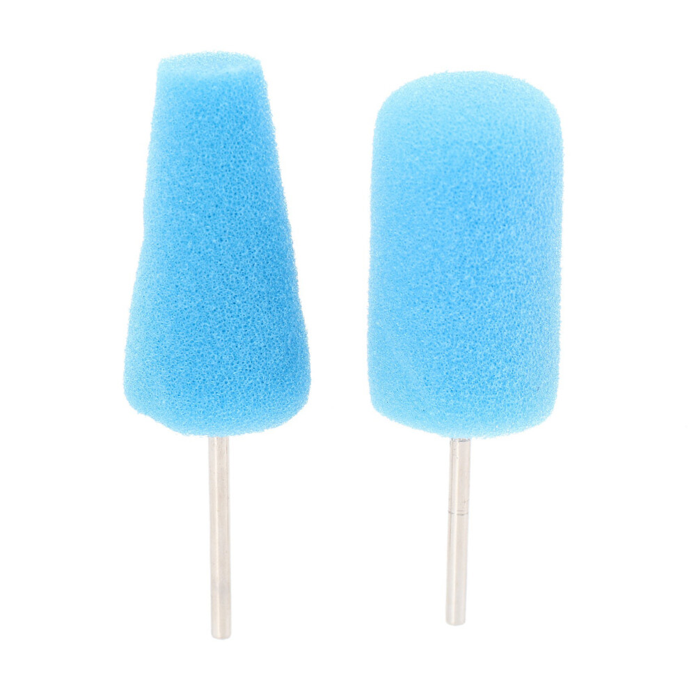 2X Buffing Polishing Wheel Car Polish Buffing Shank Polishing Sponge Cone Metal Foam Pad 6033075537748