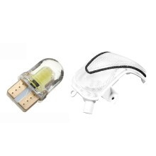 10Pc LED T10 W5W COB SMD License Light Bulb & 1x Outer Rearview Side Mirror Turn Signal Indicator Light