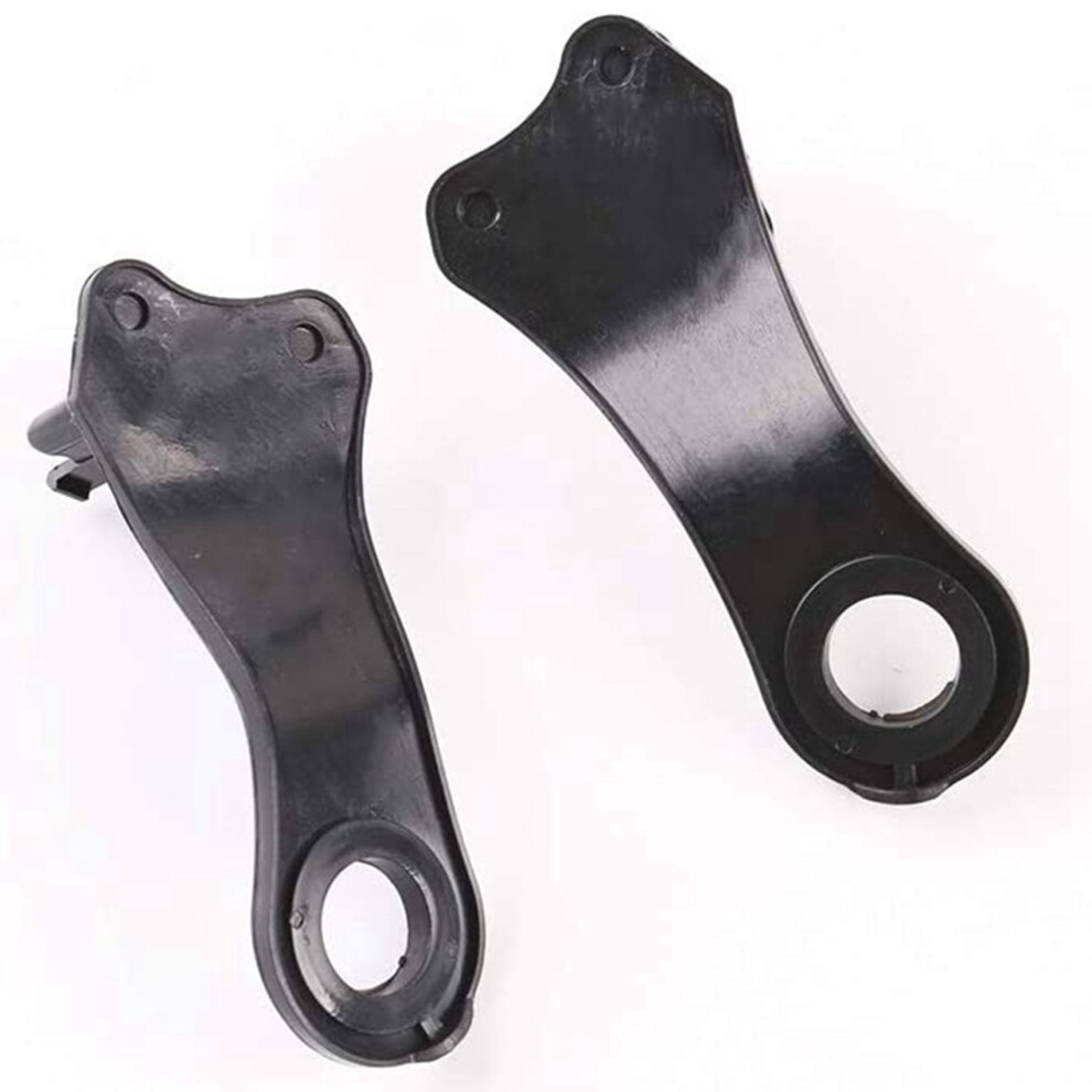 2 Pairs Car Accessories: 1 Pair Front Left Right Bumper Guide Support Bracket & 1 Pair Halogen Headlight Brackets 4712839623065